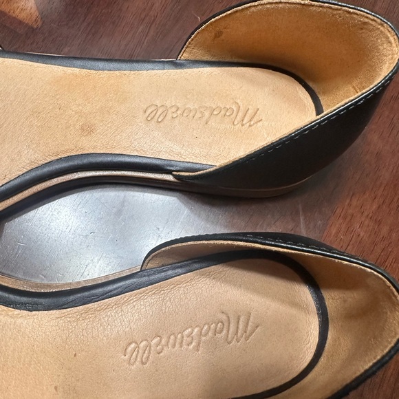 Madewell The Nelda d'Orsay Flat Sandal New - Picture 3 of 4